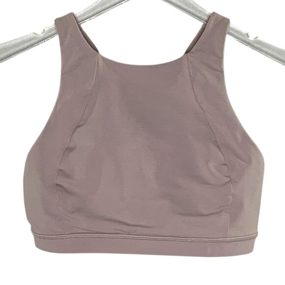 Lululemon 6 Free To Be Serene Bra Heathered Powdered Mauve - Picture 1 of 8